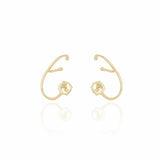 Ear Cuff Tarraxa Piercing Banhado a Ouro 18K