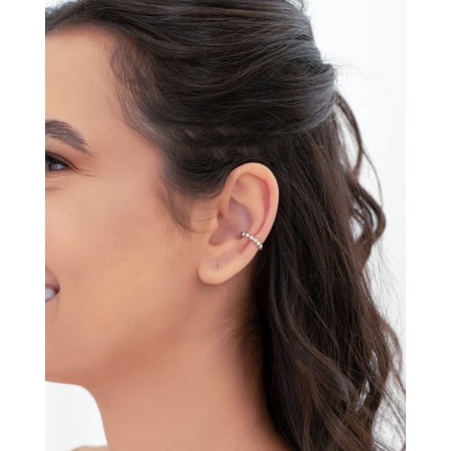 Piercing Bolinhas Lisas Ródio Branco