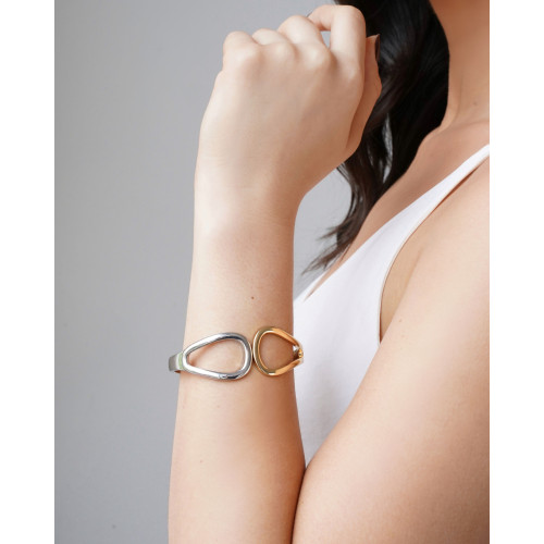 Bracelete Vazado Mix de Banhos