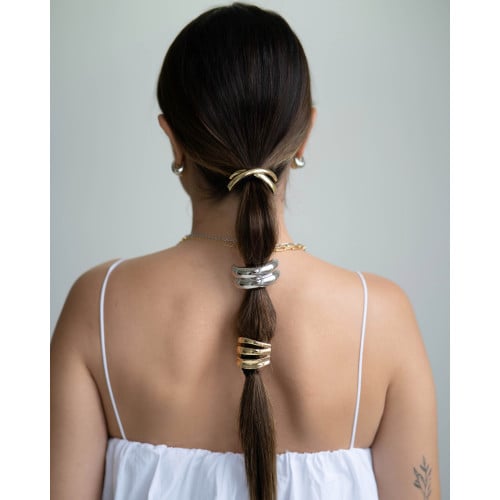 Pony Cuff Tubo Banho Branco
