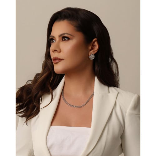 Choker Tripla Elos Portugueses Ródio Branco