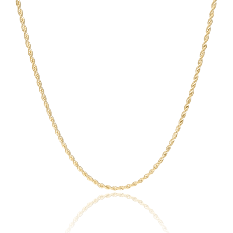 Choker Cordão Baiano Banhado a Ouro 18K