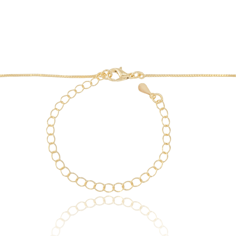 Choker Veneziana Pérola 6 mm Banhado a Ouro 18K