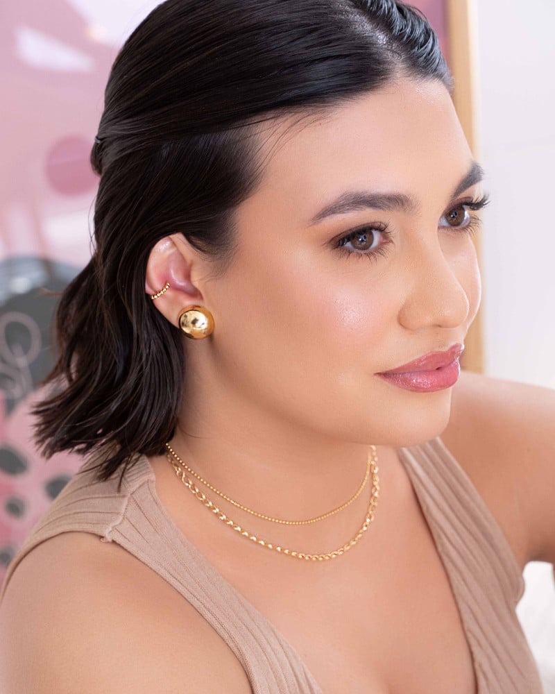 Choker Bolinhas 1.5 mm Banhado a Ouro 18K
