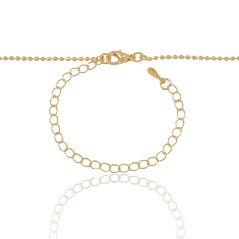 Choker Bolinhas 1.5 mm Banhado a Ouro 18K