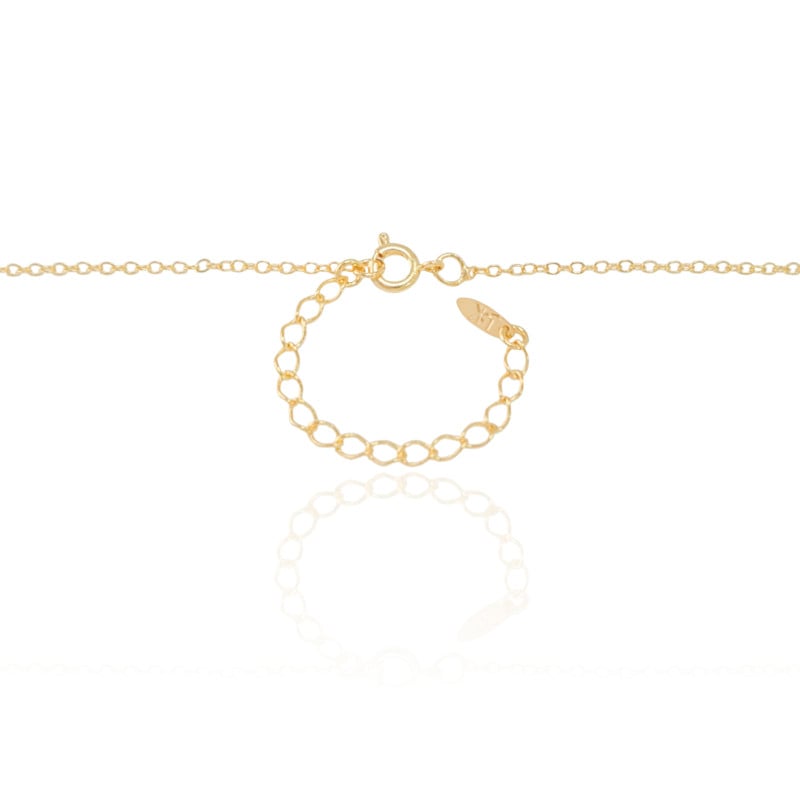 Gargantilha Americana 1.5 mm Banhado a Ouro 18K