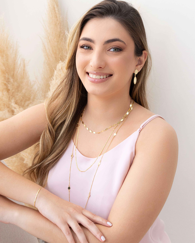 Pulseira Malha Fita 2 mm Banhado a Ouro 18K