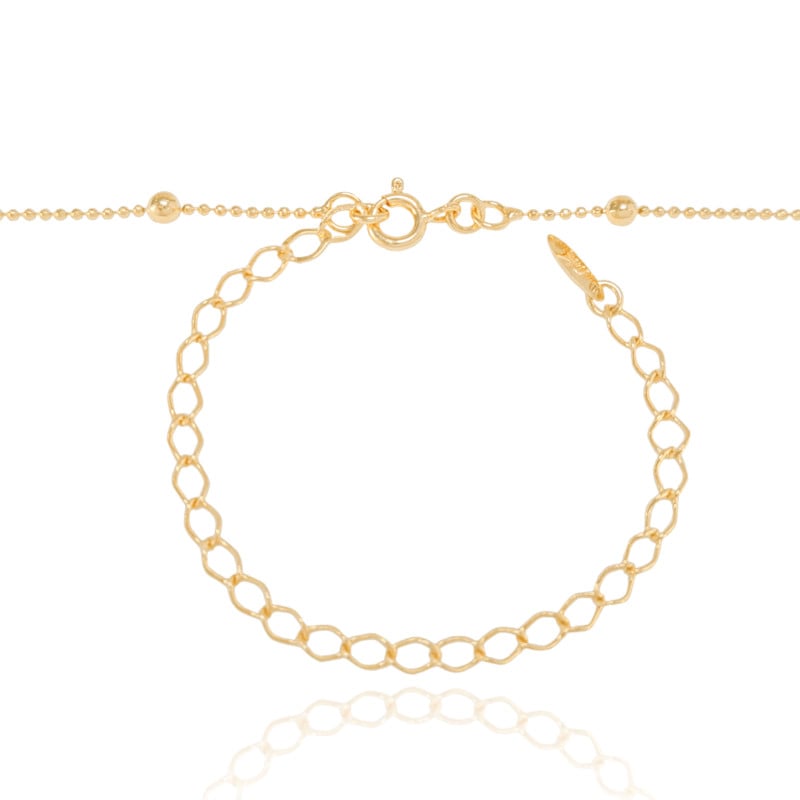 Choker Bolinhas Banhado a Ouro 18K
