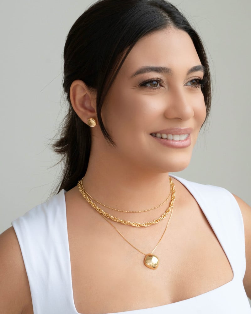 Choker Bolinhas Lisas 1.5 mm Banhado a Ouro 18K