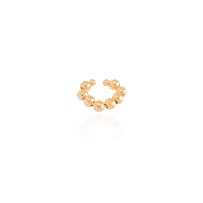 Piercing Bolinhas Banhado a Ouro 18K