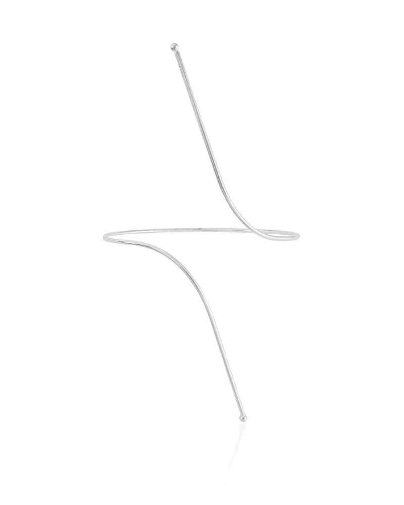 Bracelete Fio Ródio Branco