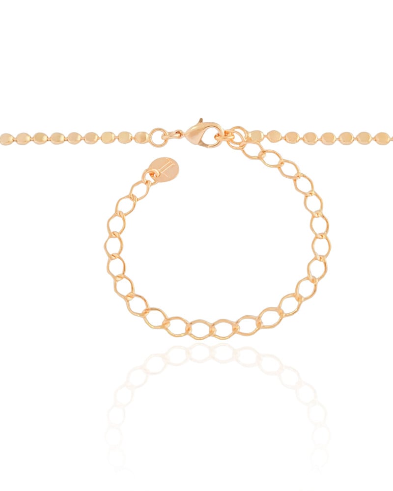 Choker Bolinhas Achatadas Pontos de Luz Cristal Banhado a Ouro 18K