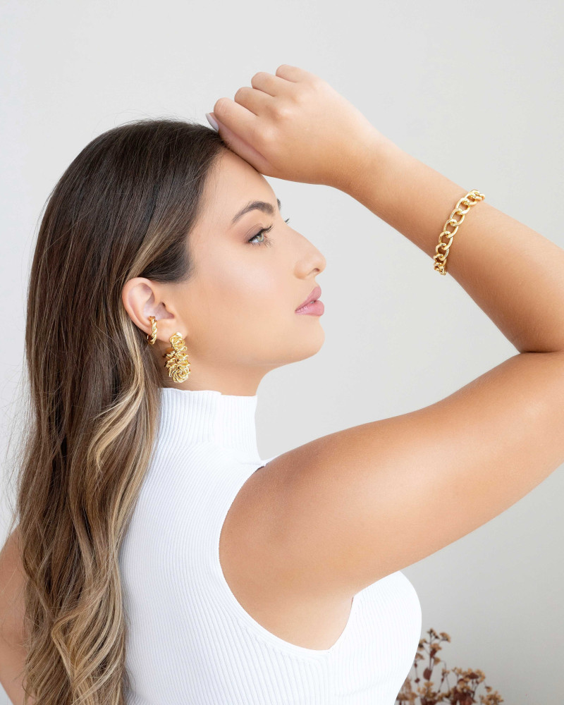 Pulseira Grumet Banhado a Ouro 18K