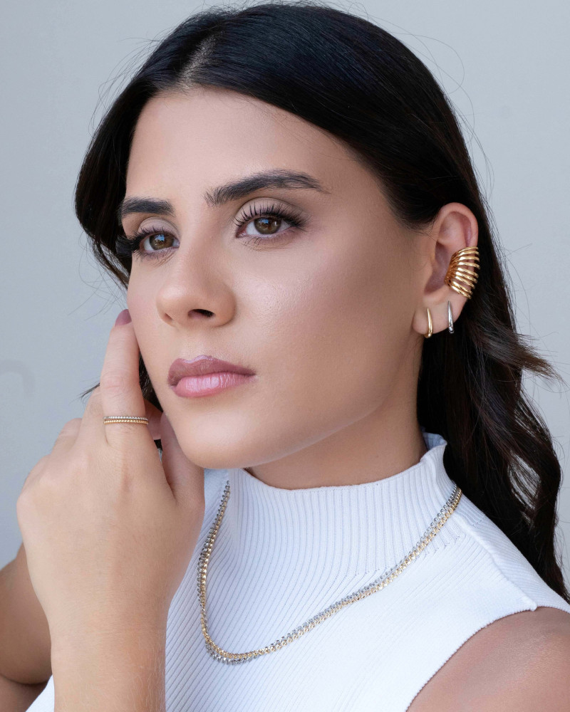 Anel Bolinhas Tamanho 16 Ródio Branco