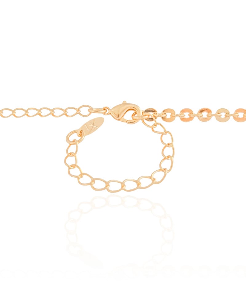 Choker Elos 3 mm Banhado a Ouro 18K