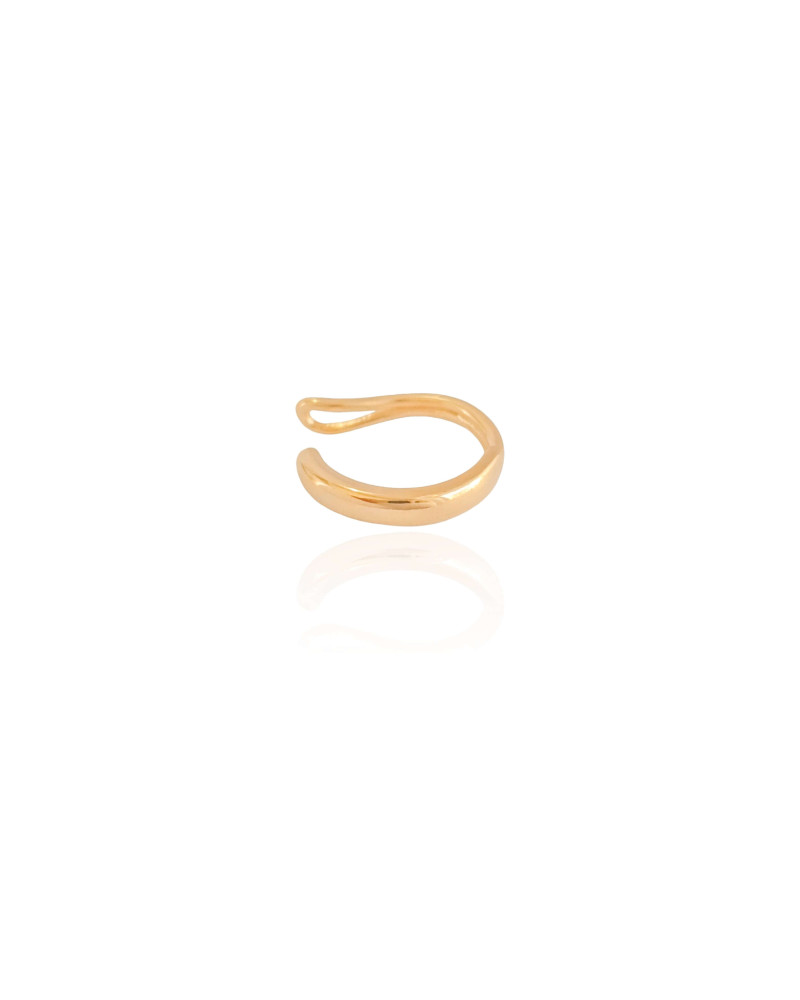 Piercing Liso Banhado a Ouro 18K