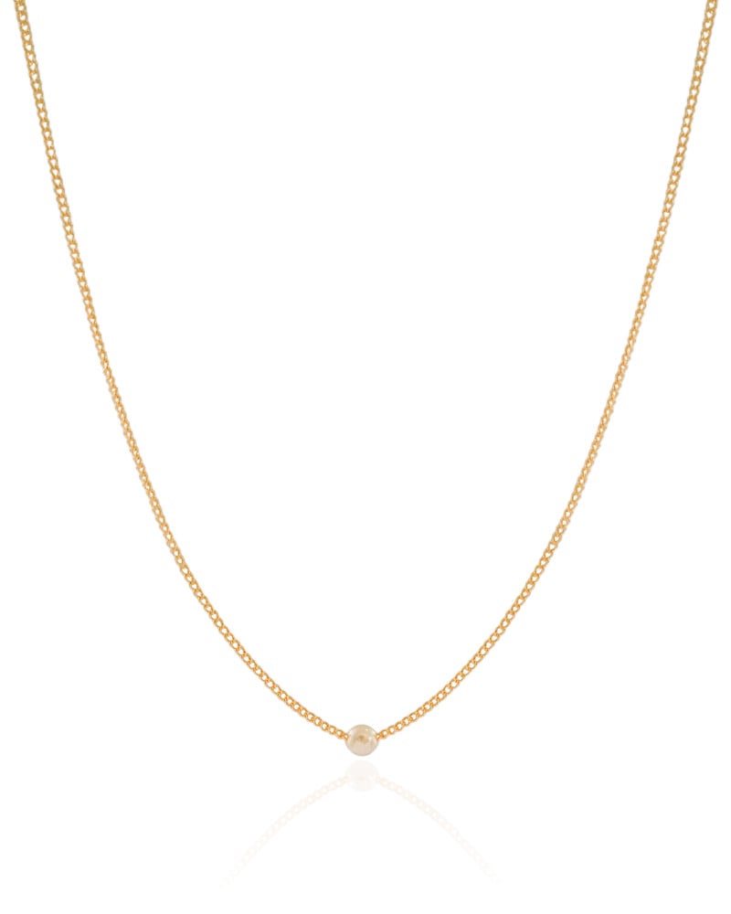 Choker Grumet Pérola Banhado a Ouro 18K