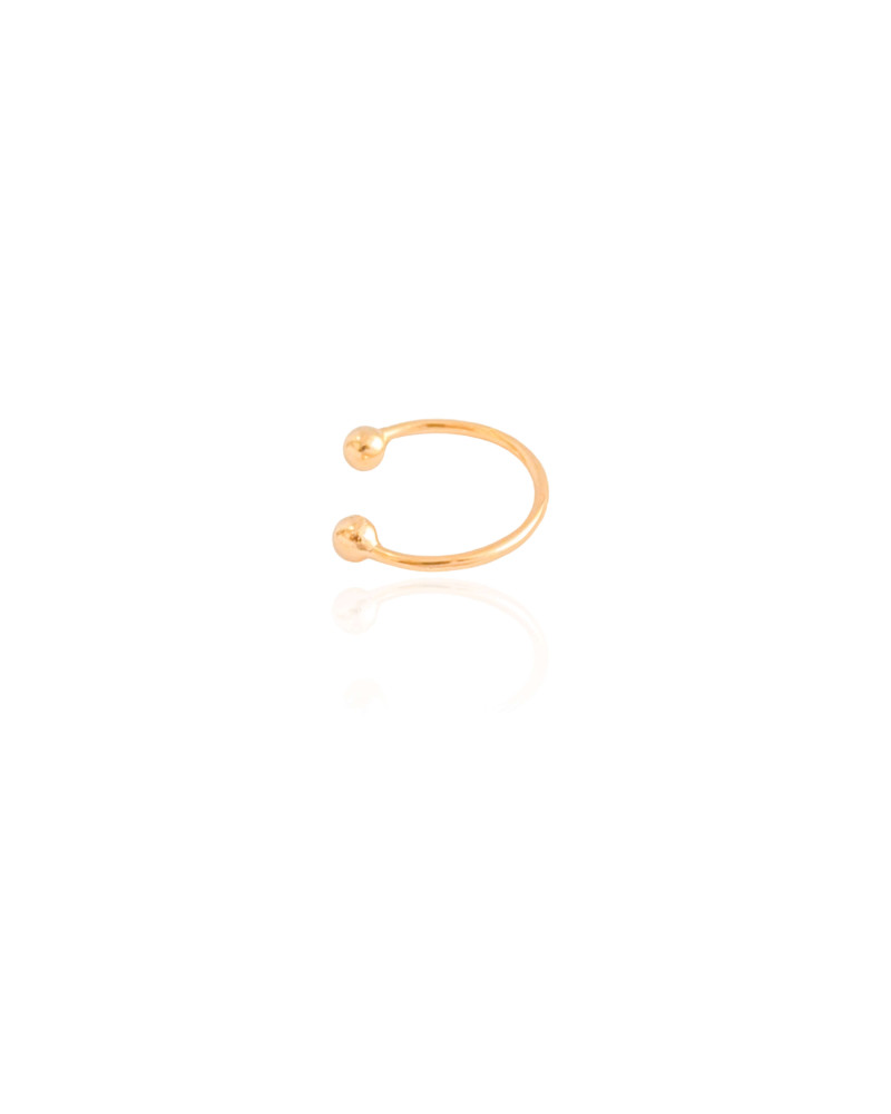 Piercing Fio Banhado a Ouro 18K