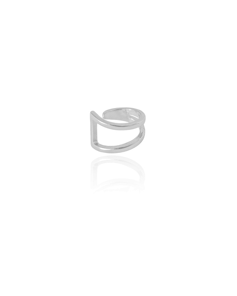 Piercing Filetes Lisos Ródio Branco