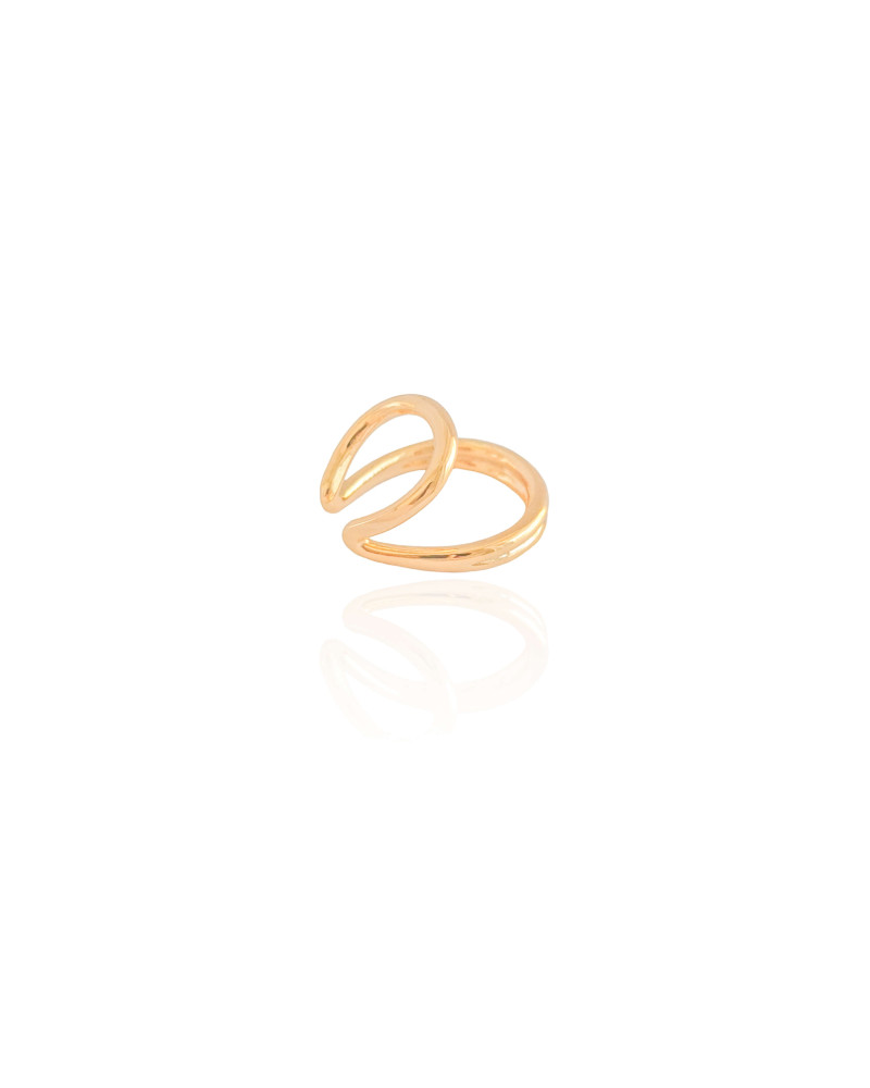 Piercing Filetes Lisos Banhado a Ouro 18K
