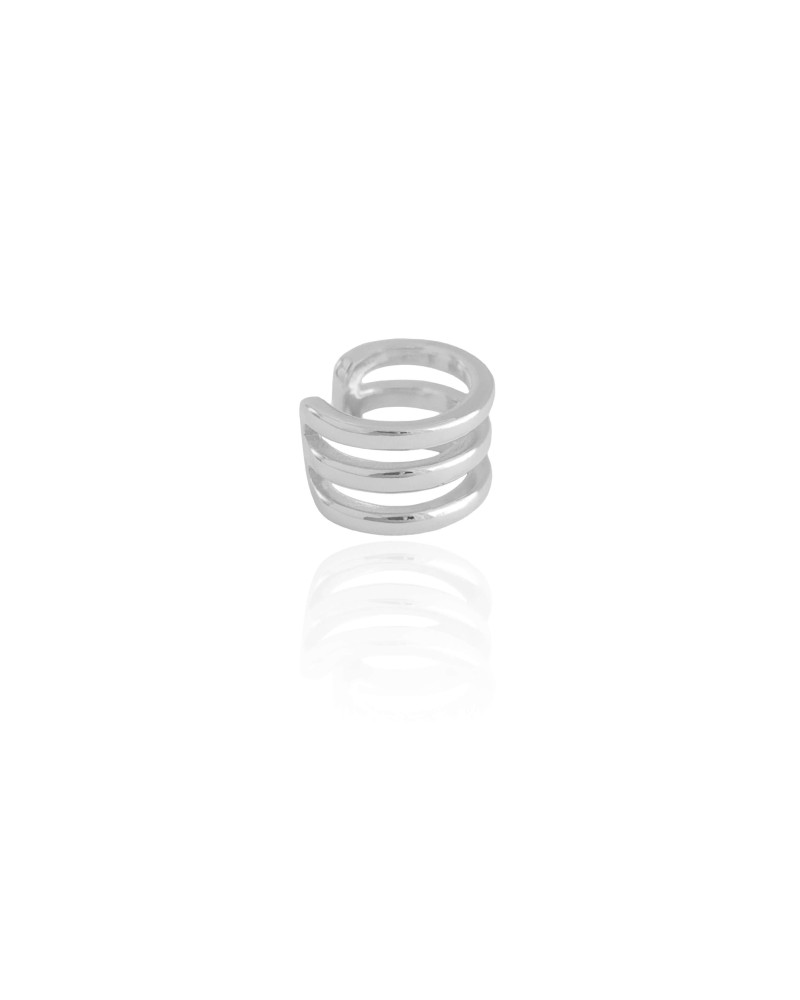 Piercing Filetes Lisos Ródio Branco
