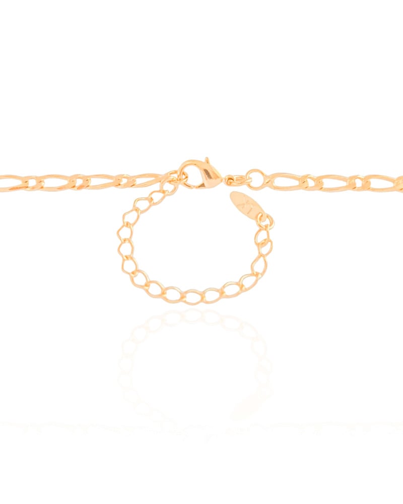 Gargantilha Elos 3 mm Banhado a Ouro 18K - 40 cm