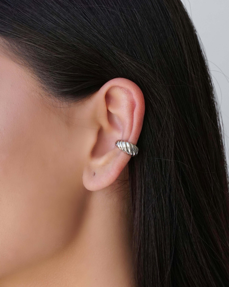 Piercing Croissant Ródio Branco