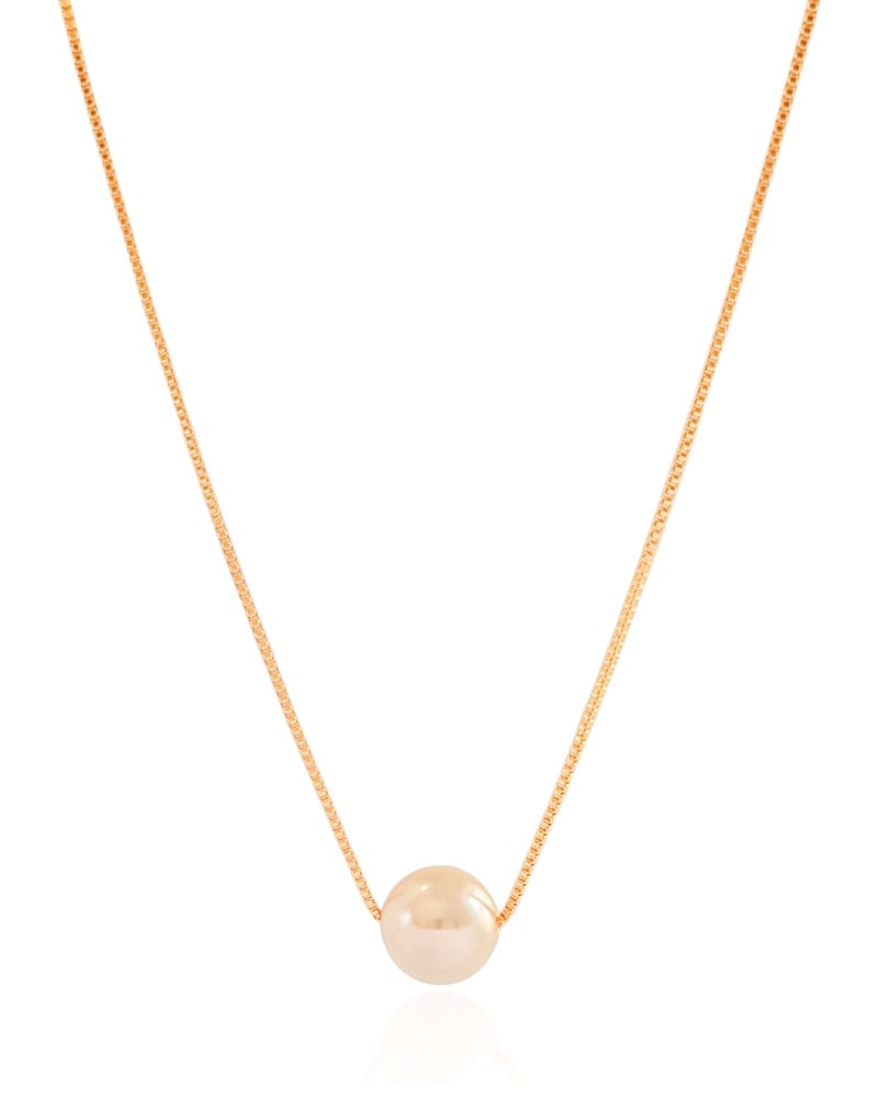 Gargantilha Veneziana Pérola 10 mm Banhado a Ouro 18K - 45 cm