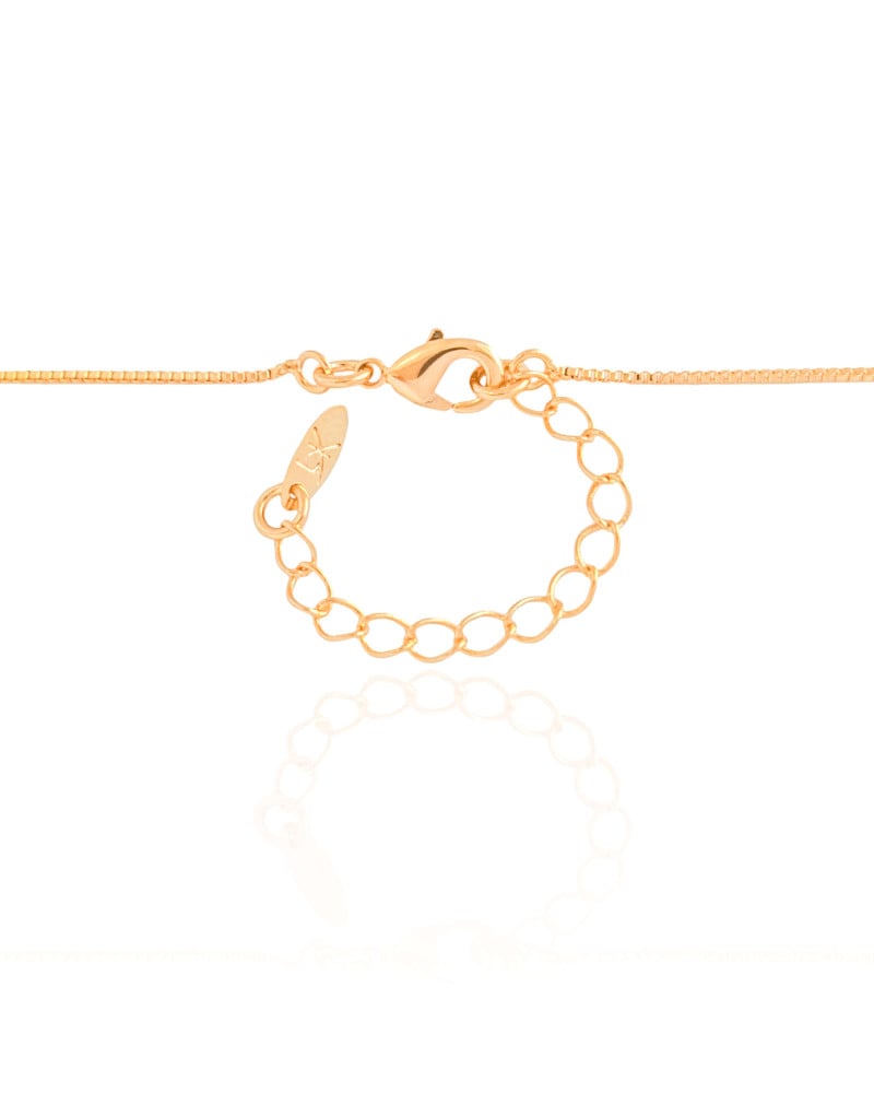 Gargantilha Veneziana Bola Lisa 10 mm Banhado a Ouro 18K - 45 cm