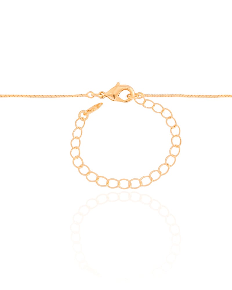 Gargantilha Veneziana Orgânico Pérola Banhado a Ouro 18K - 40 cm