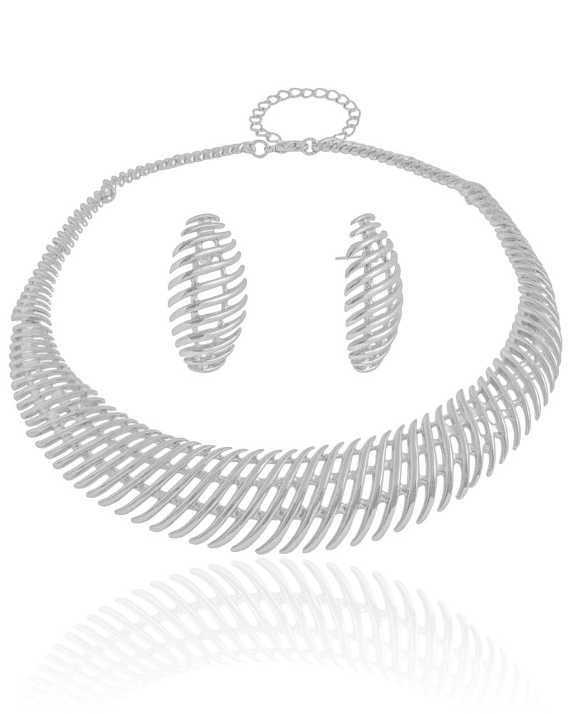 Conjunto Escamas Banho Branco