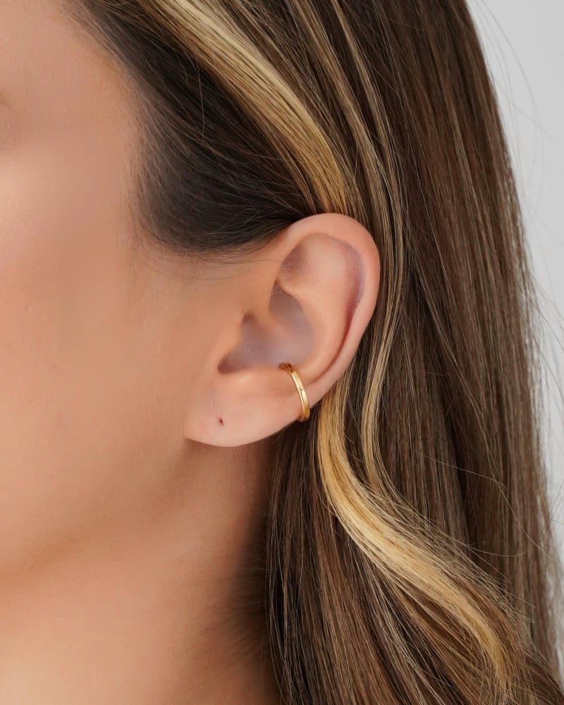 PIercing Liso 2 mm Banhado a Ouro 18K