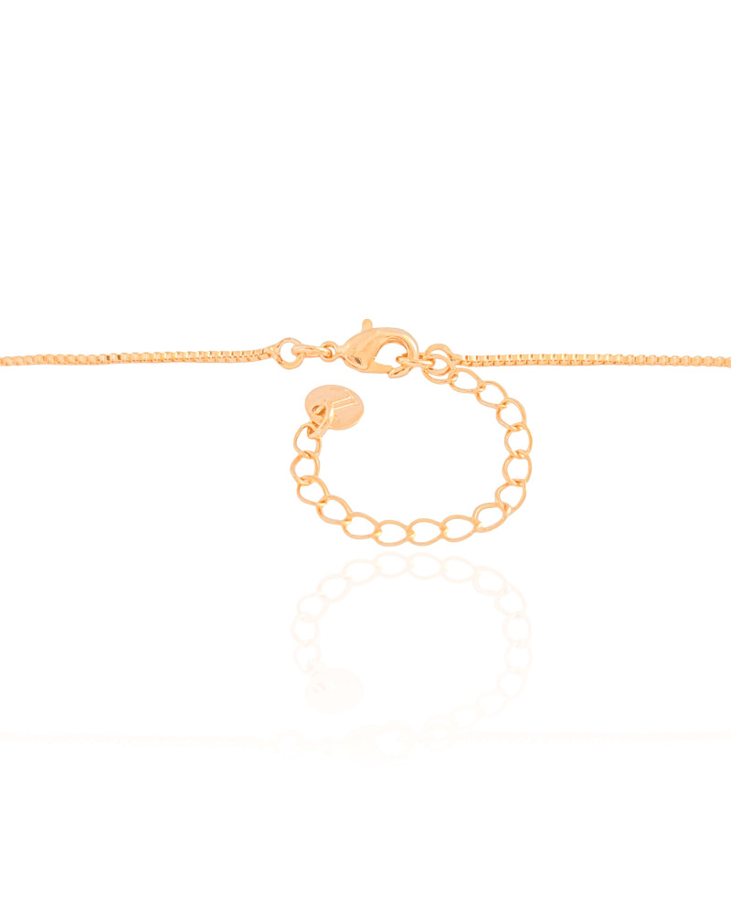 Gargantilha Longa Veneziana Pérola 16 mm Banhado a Ouro 18K - 60 cm