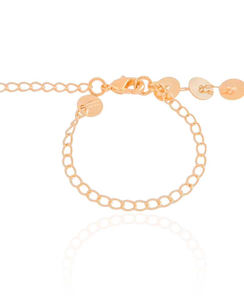 Choker Plaquinhas Lisas 6 mm Banhado a Ouro 18K