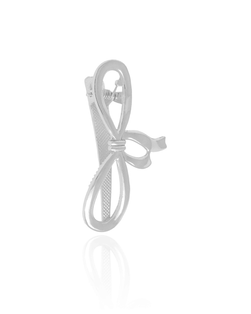 Bico de Pato Laço Liso 5.8 cm Banho Branco
