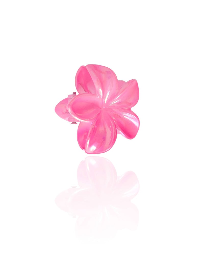 Presilha Flor Degradê PInk Brilhante Tamanho P