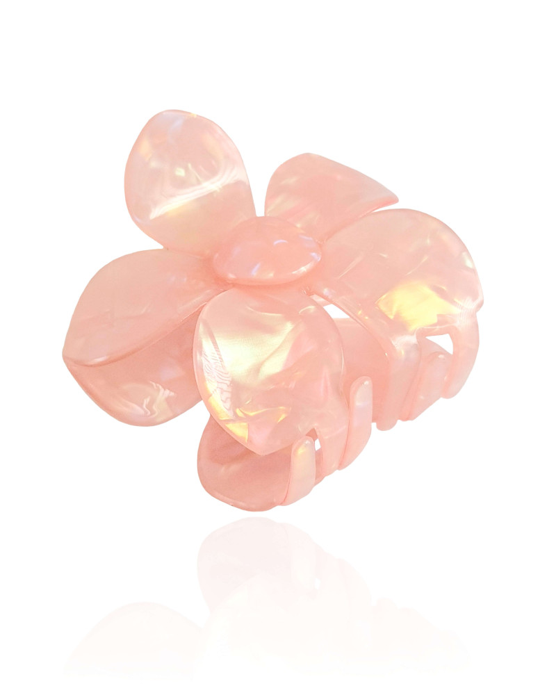 Presilha Flor Boreal Rosa