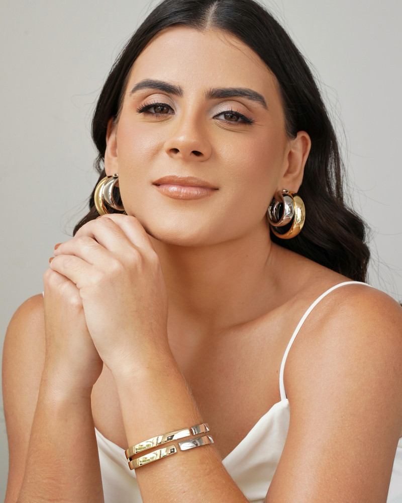 Bracelete Filetes Lisos Mix de Banhos