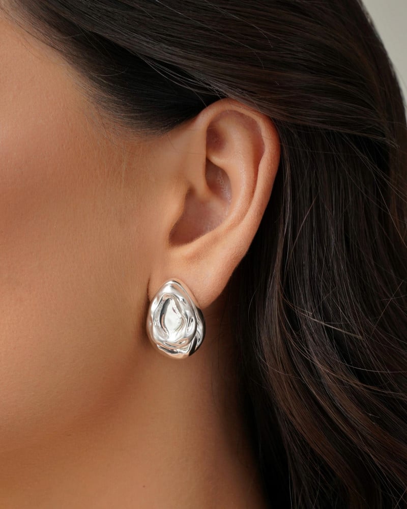 Ear Jacket Orgânico Banho Branco
