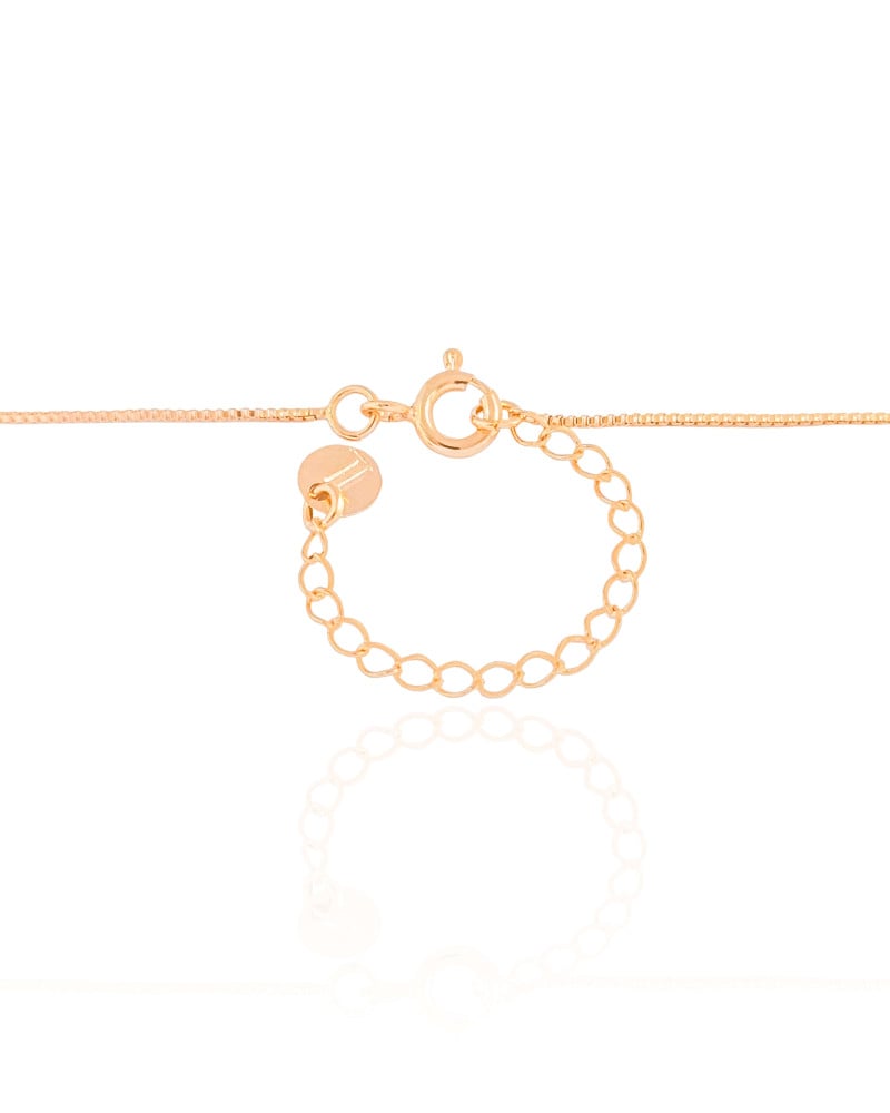 Gargantilha Veneziana Circulos Entrelaçados Cravejado Cristal Banhado a Ouro 18K - 45 cm