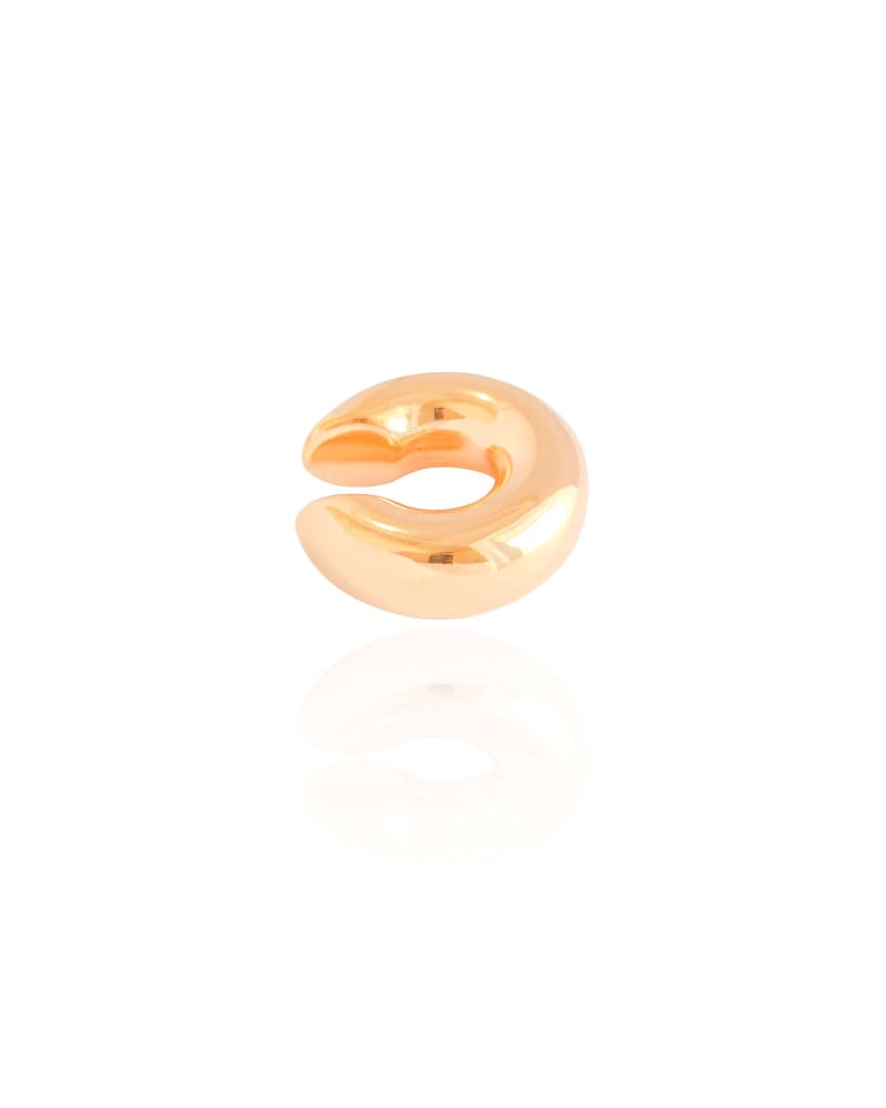 Piercing Tubo Liso Banhado a Ouro 18K