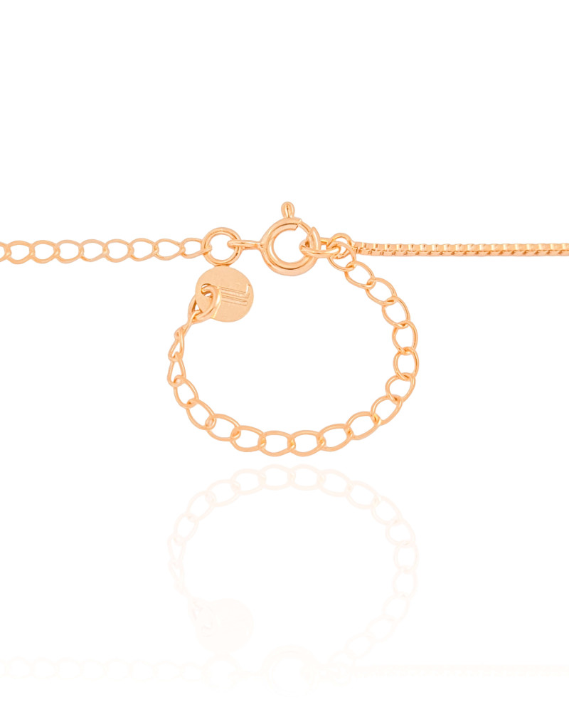 Choker Flores Bolinhas Banhado a Ouro 18K