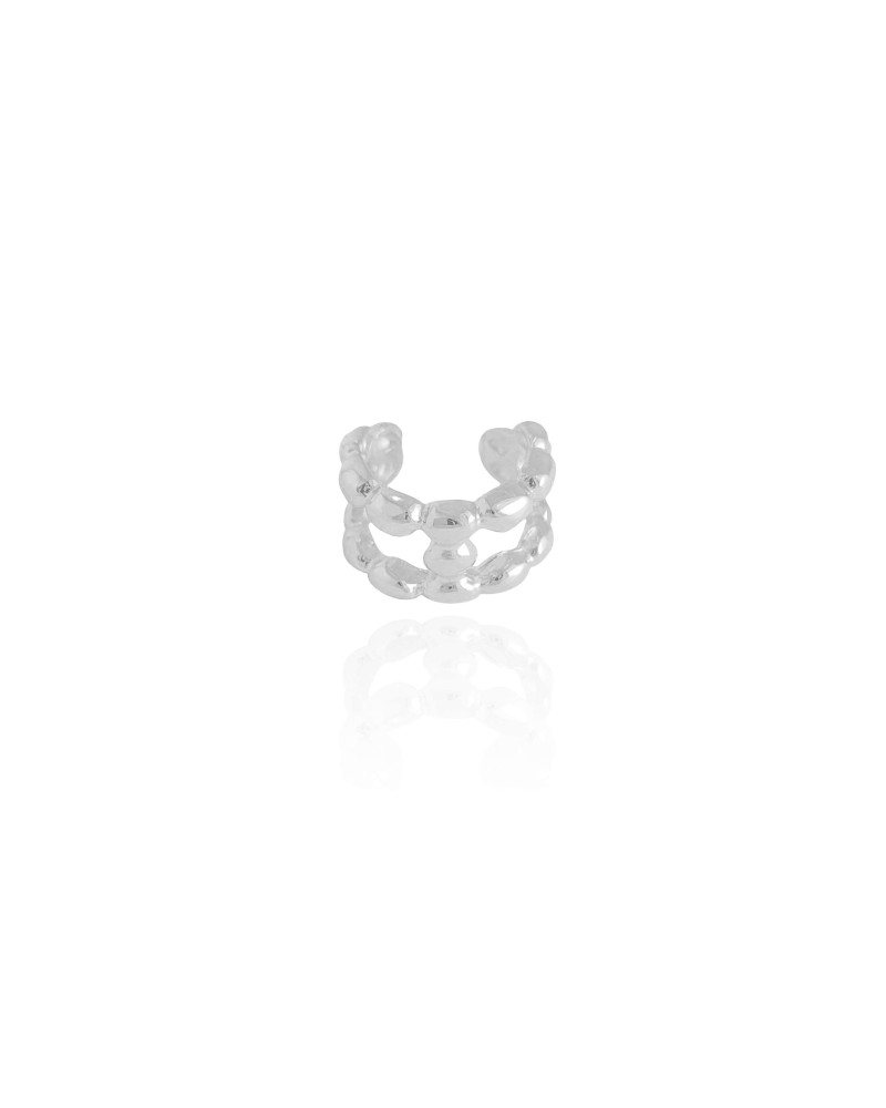 Piercing Gomos Lisos Ródio Branco