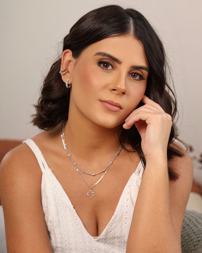 Piercing Gomos Lisos Ródio Branco