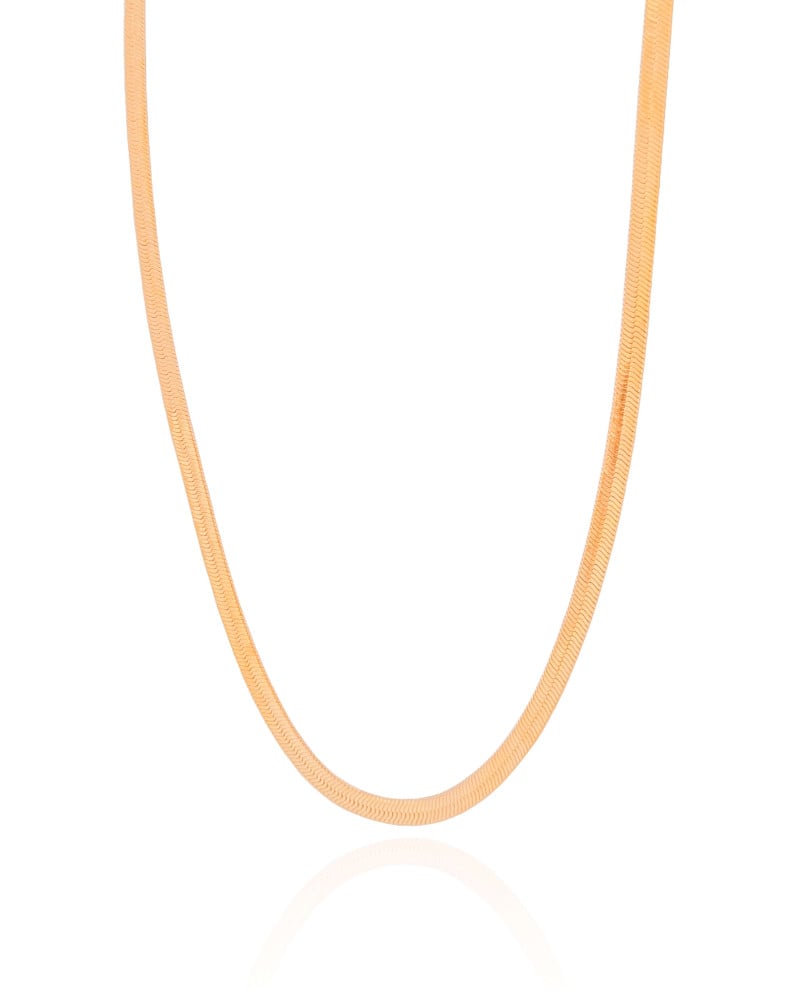 Choker Malha Fita 3 mm Banhado a Ouro 18K
