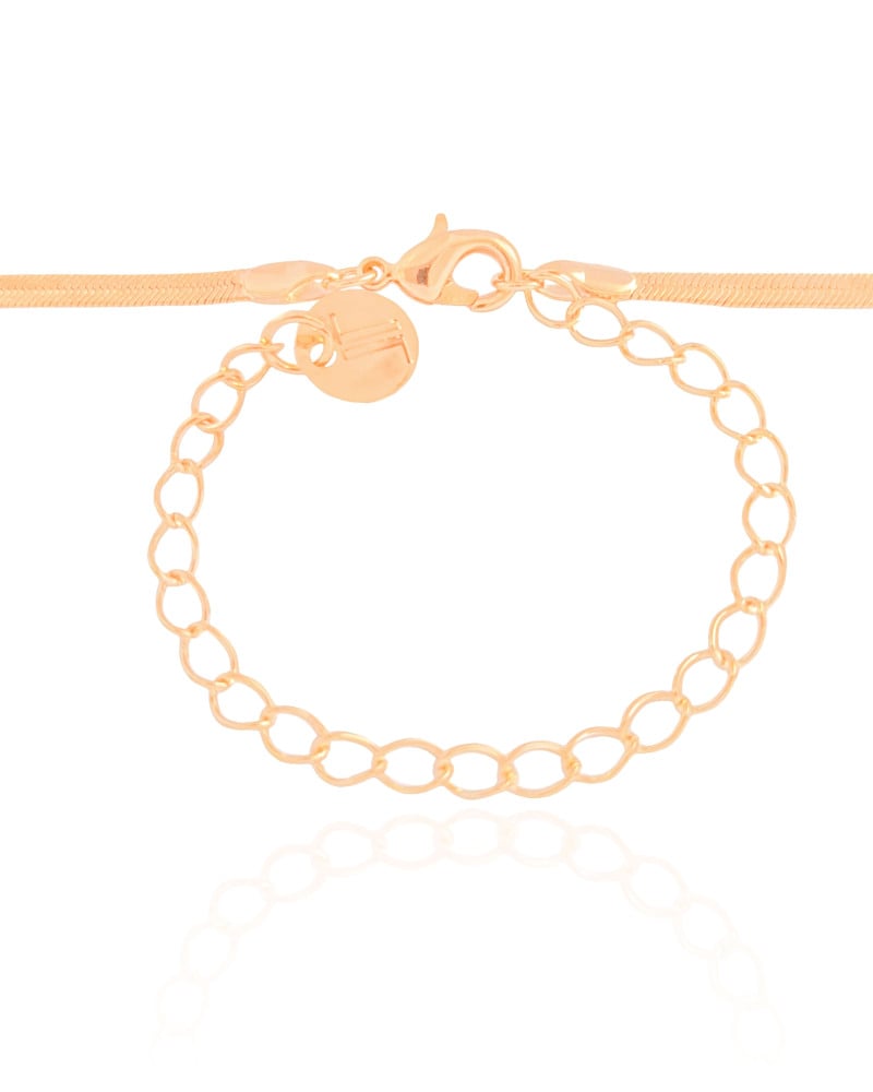 Choker Malha Fita 3 mm Banhado a Ouro 18K