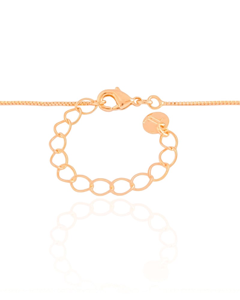 Gargantilha Eu Amo Ser Mãe Coração Cristal Banhado a Ouro 18K - 45 cm