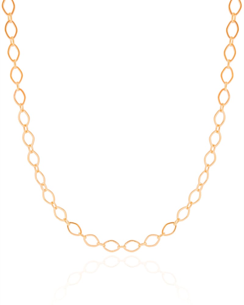 Choker Elos Losango 4 mm Banhado a Ouro 18K