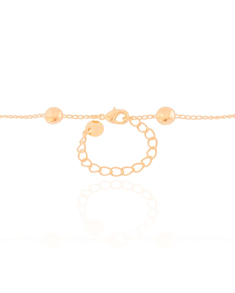 Choker Elos Bolas Achatadas Banhado a Ouro 18K