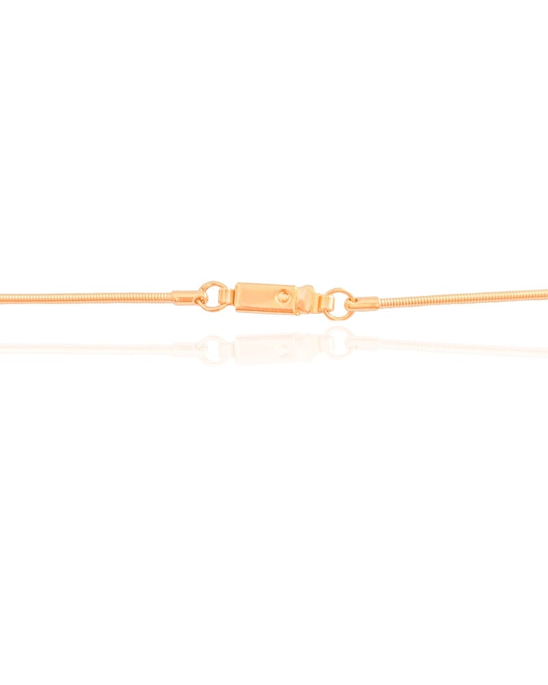 Pulseira Corda de Violão Bolinhas 3 mm Banhado a Ouro 18K